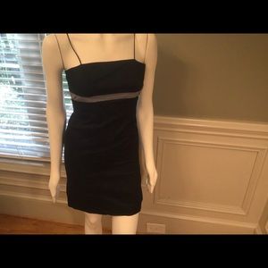 Ann Taylor Empire-waist,Cotton Black Sundress- 2p